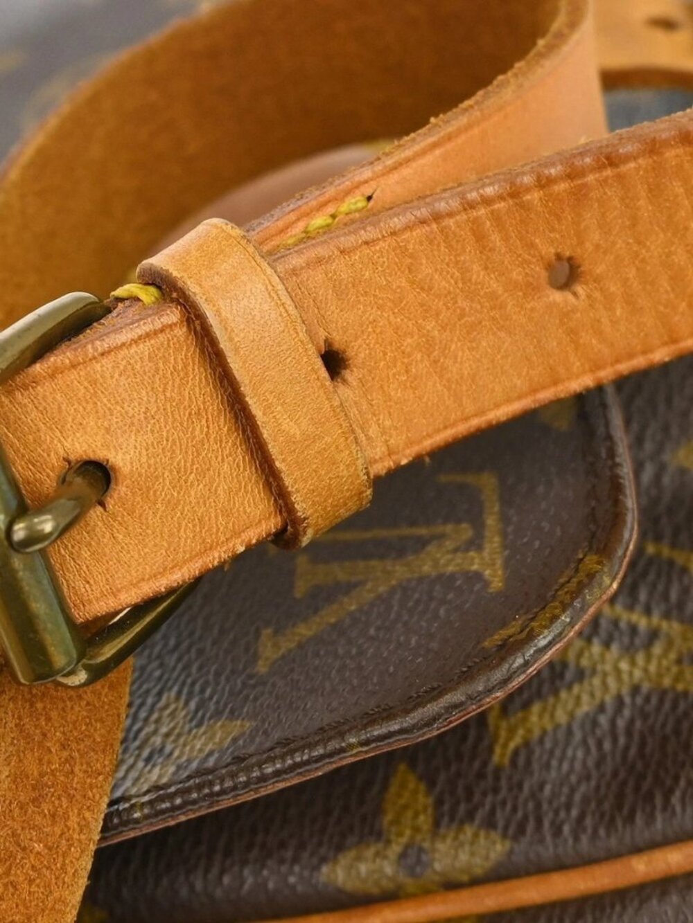 LOUIS VUITTON CARTOUCHIERE MM SHOULDER BAG - Picture 9 of 16
